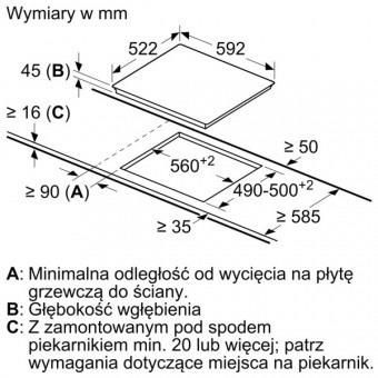 Панель BOSCH PKE611FP2E