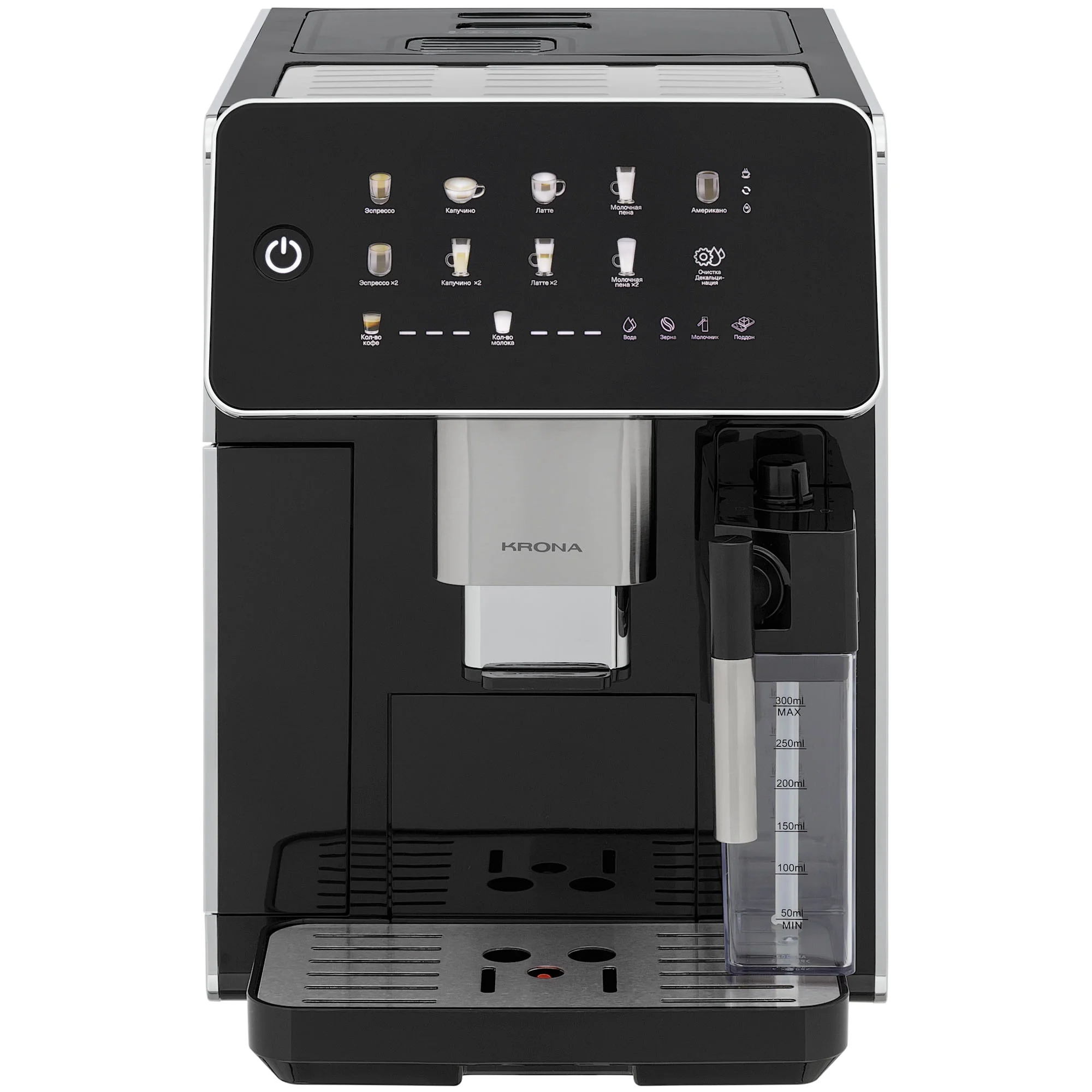 KRONA AUTOMATISCHE KAFFEEMASCHINE BLACK 19 BAR KRONA AUTOMATISCHE KAFFEEMASCHINE BLACK 19 BAR