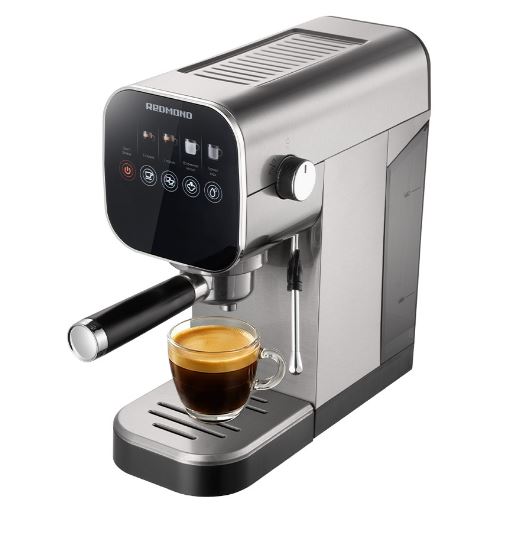 Кофеварка РЕДМОНД CM701, сталь