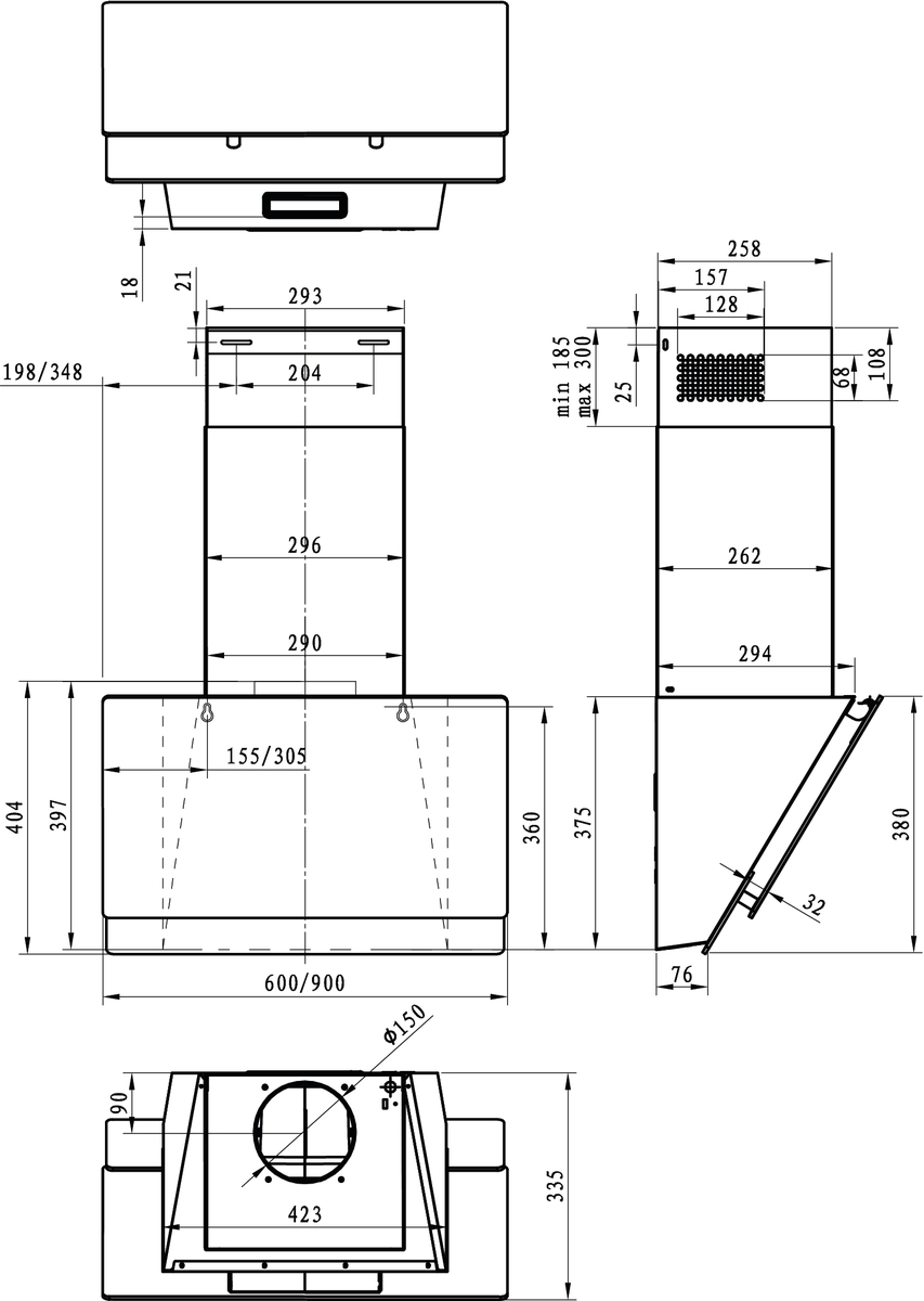 Вытяжка Gorenje WHI649B21S