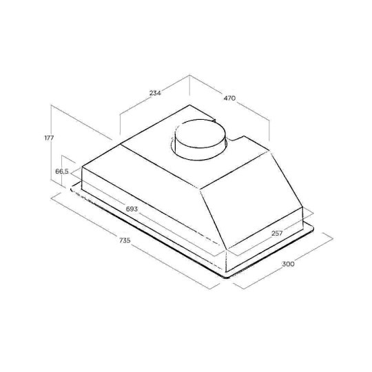 Вытяжка Elica ERA C IX/A/72