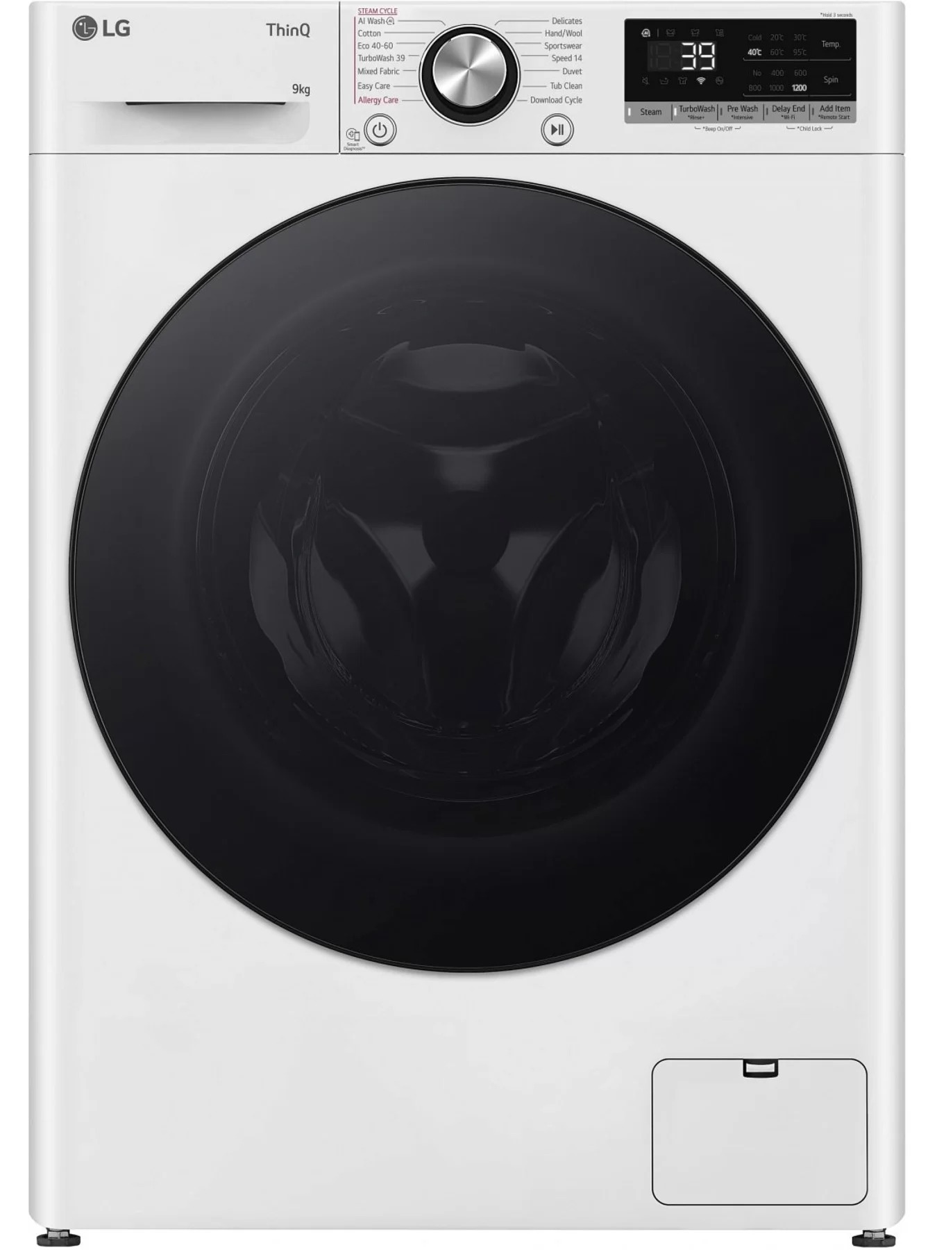 Стиральная машина LG F2WR709S2W