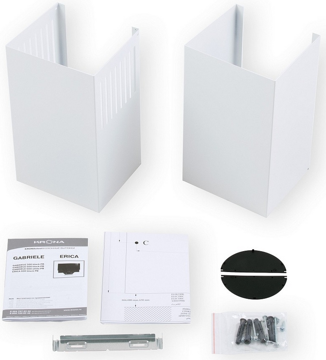 Вытяжка KRONA GABRIELE 600 white PB Вытяжка KRONA GABRIELE 600 white PB