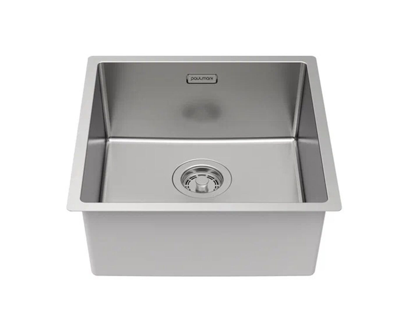 Мойка Paulmark LASSAN 44UNI-BS, брашированная сталь