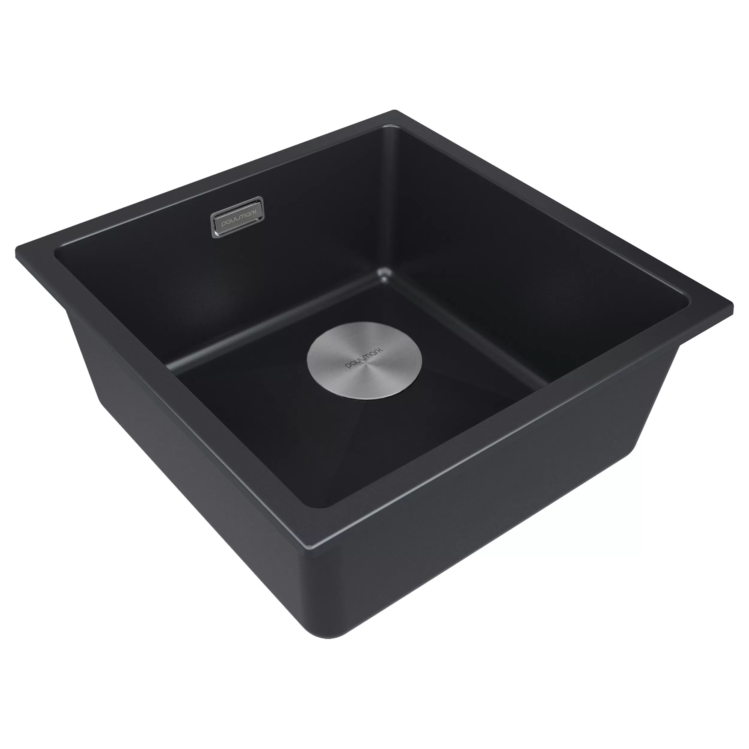 Мойка Paulmark LUMI 45UNI-SKEW-AN, антрацит