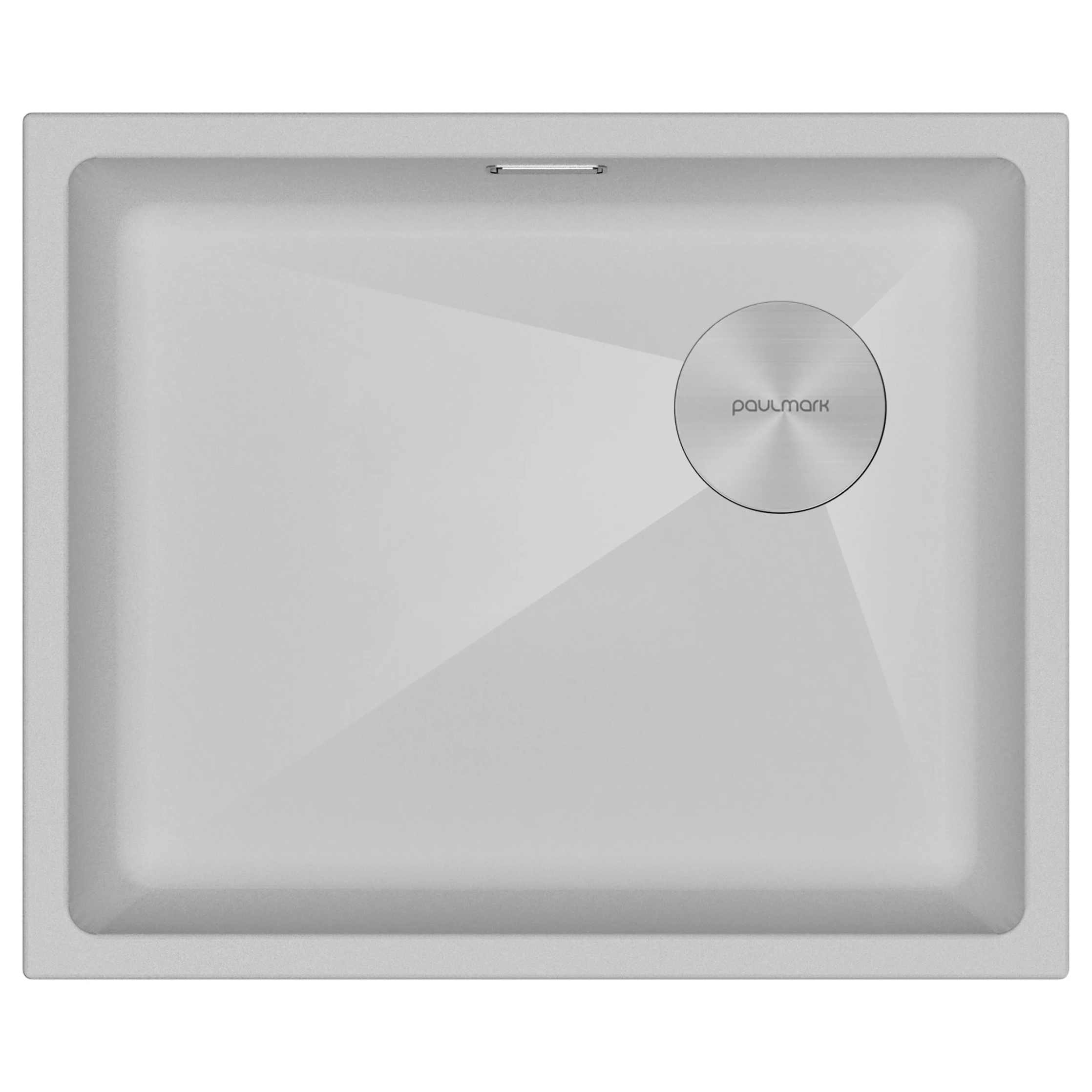 Мойка Paulmark LUMI 55UNI-SKEW-WH, Белый матовый