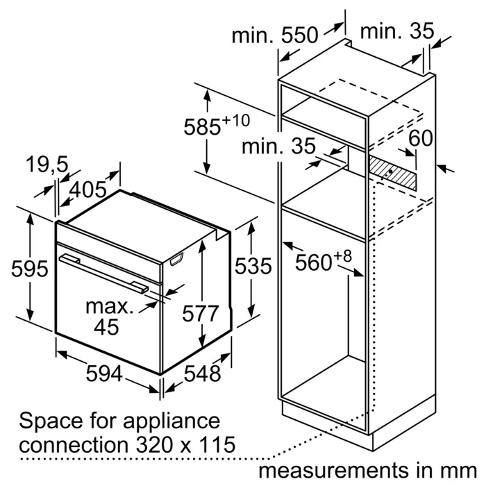 Духовка BOSCH HBG7741B1 Series8