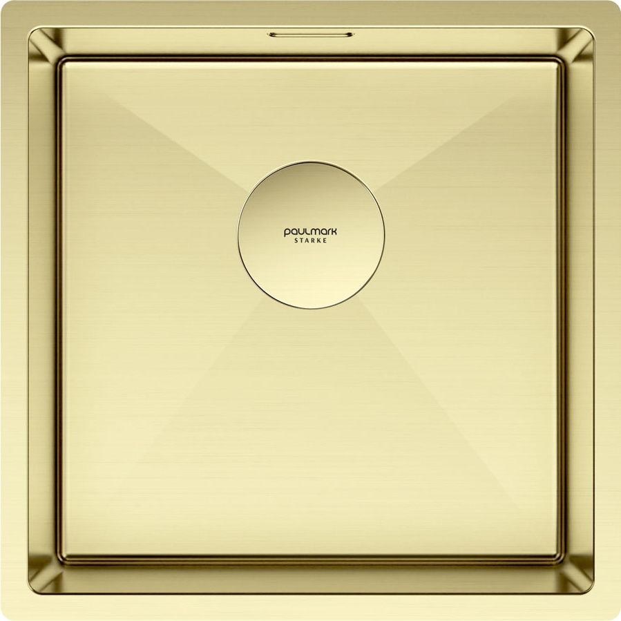 Мойка Paulmark NEXT 44UNI-LG, светлое золото