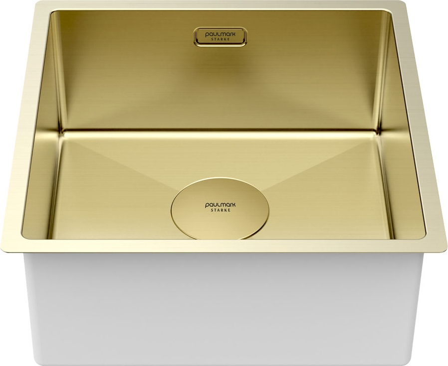Мойка Paulmark NEXT 44UNI-LG, светлое золото