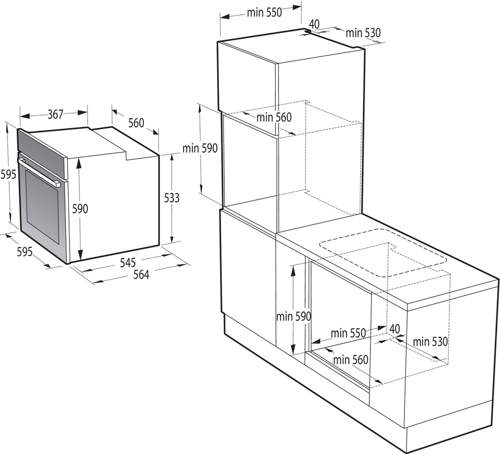Духовка GORENJE BOS6737E09WG Духовка GORENJE BOS6737E09WG