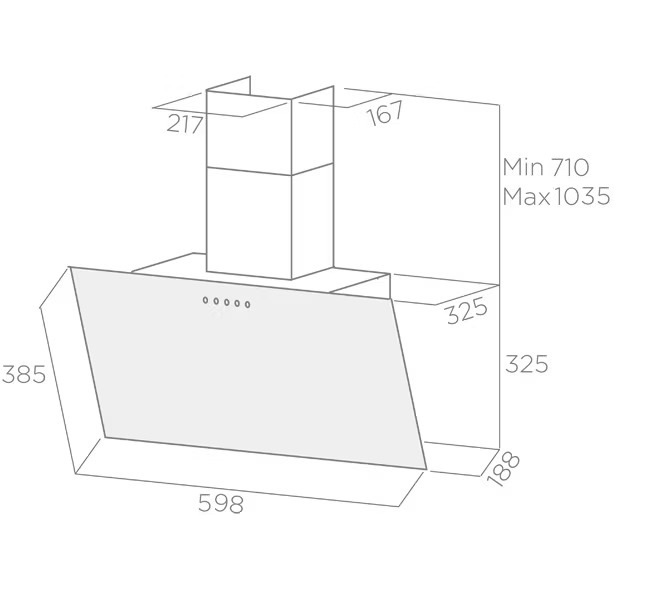 Вытяжка Elica SHIRE BL/A/60