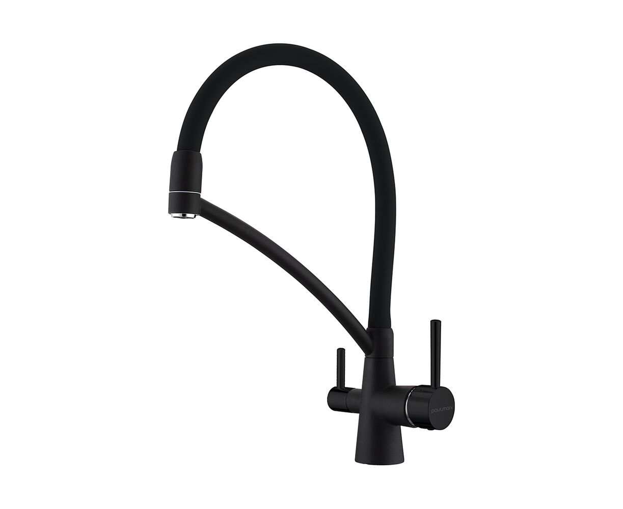 Смеситель Paulmark SIEGEN-AN Si213111-AN, антрацит