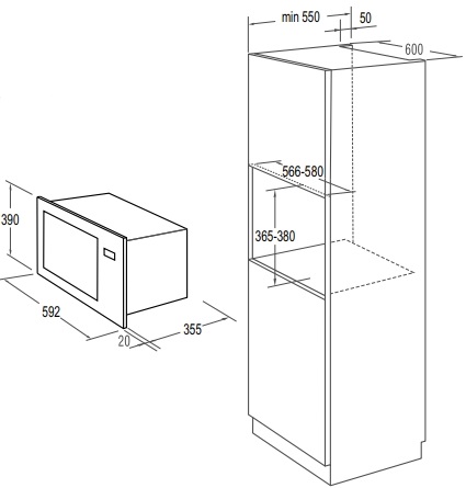 Микроволновая печь GORENJE BM235G1SYB Микроволновая печь GORENJE BM235G1SYB