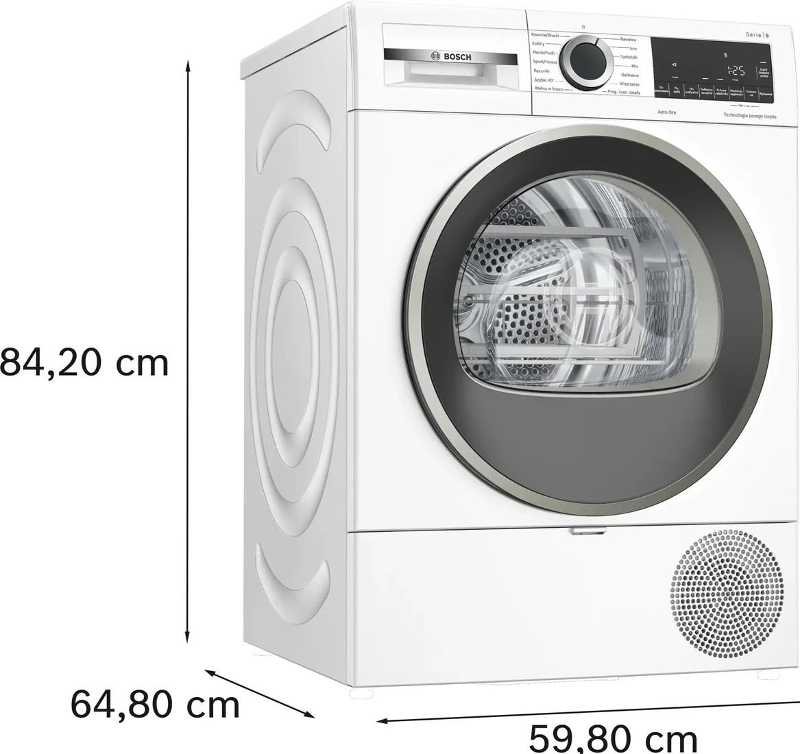 Сушильная машина Bosch WQG1417EPL