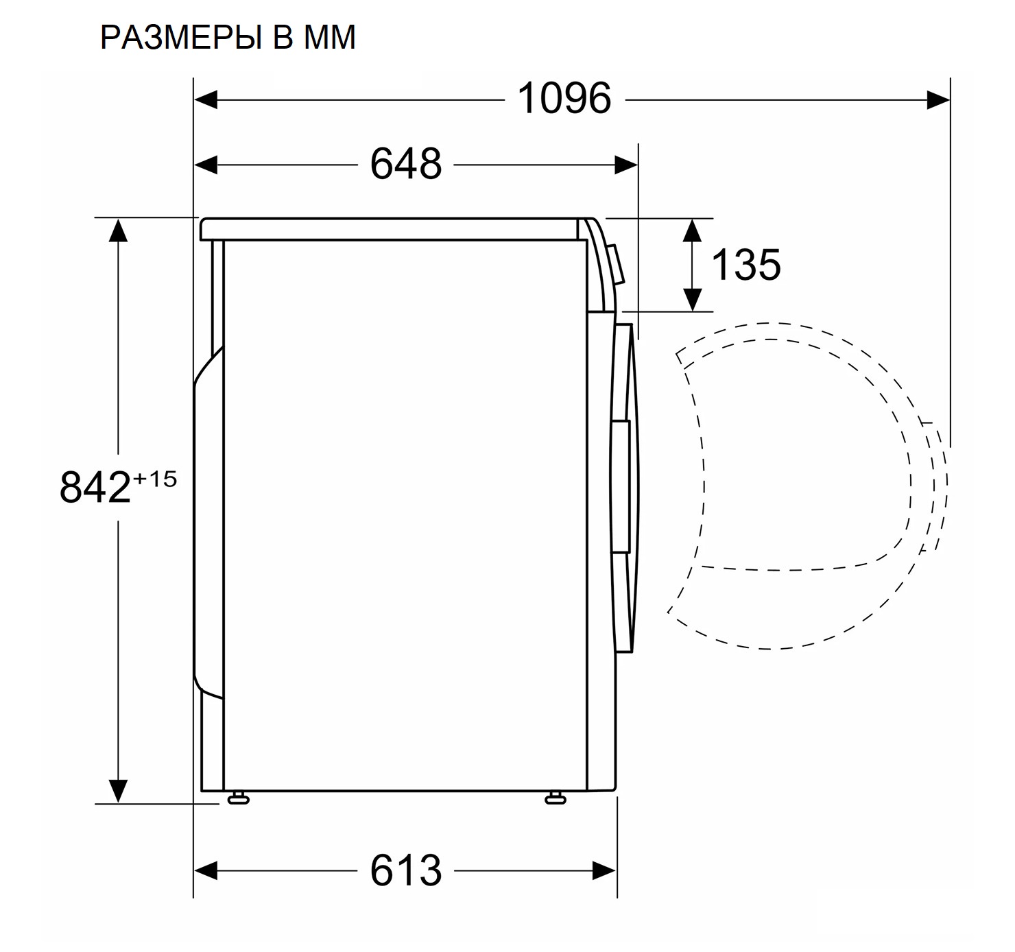 Сушильная машина Bosch WQG145APPL