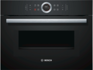 Компактный духовой шкаф с СВЧ BOSCH CGM633BB1 Series8