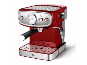 Кофеварка BQ CM1006 красный-стальной