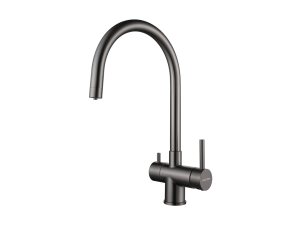 Смеситель Paulmark HELLER-BG He213218-BG, вороненая сталь