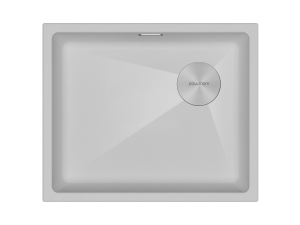 Мойка Paulmark LUMI 55UNI-SKEW-WH, Белый матовый