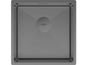 Мойка Paulmark NEXT 44UNI-GM, вороненая сталь