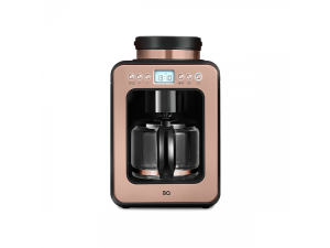 Кофеварка капельная со встроенной кофемолкой BQ CM7001 розовое золото