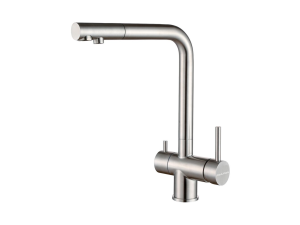 Смеситель Paulmark SKALEN Sk213020-BS, брашированная сталь