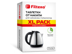 Таблетки от накипи Filtero для чайников и термопотов, XL Pack, арт. 609 Таблетки от накипи Filtero для чайников и термопотов, XL Pack, арт. 609