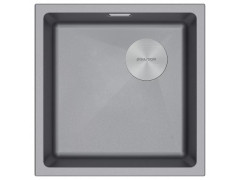 Мойка Paulmark LUMI 45UNI-SKEW-GRM, IT-GRANIT, серый