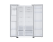 Холодильник Side-by-side SAMSUNG RS67A8810WW SmartConversion™