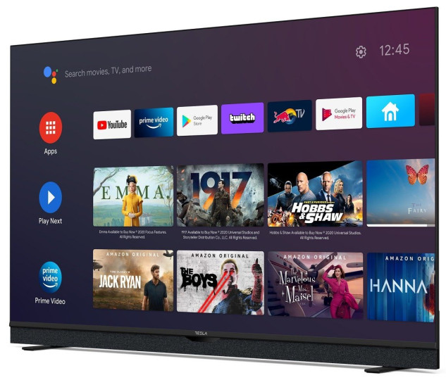 Телевизор TESLA 65S906BUS UHD Android TV саундбар