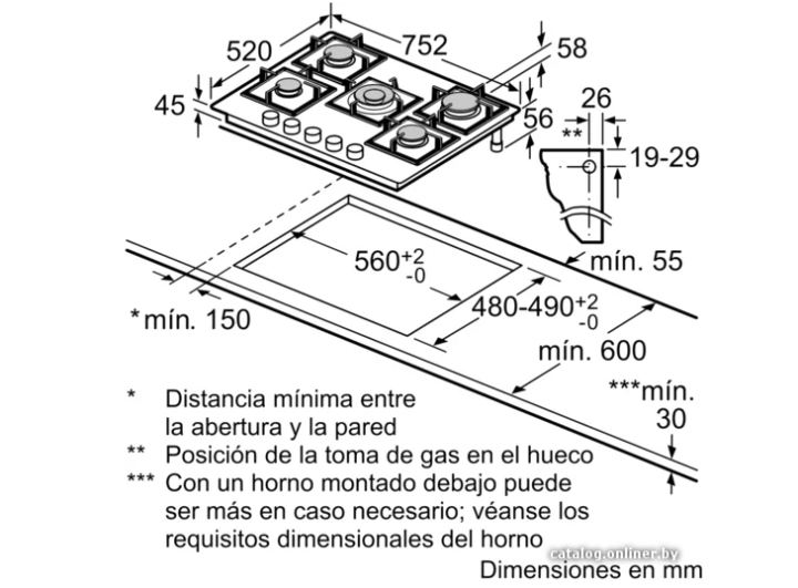 Панель BOSCH PPQ7A6B90