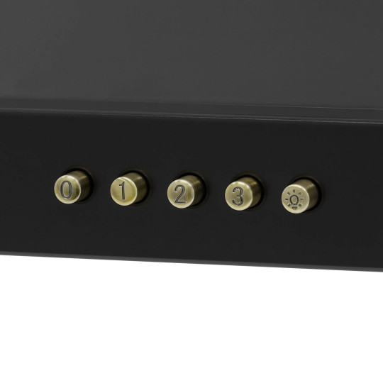 Вытяжка KRONA BELLA RETRO 600 BLACK PB
