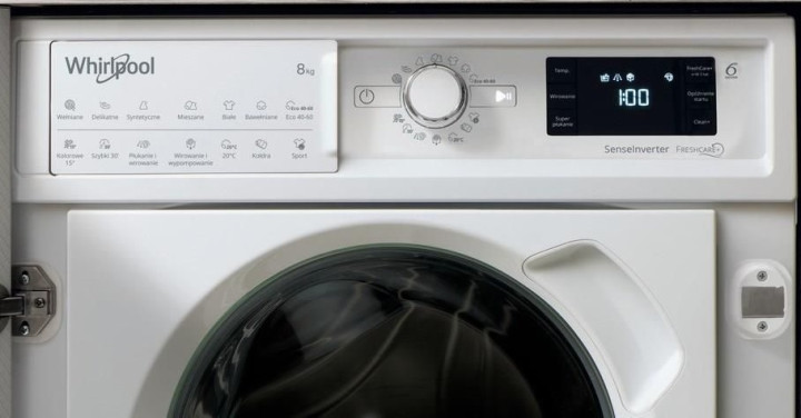 Встраиваемая стиральная машинa Whirlpool BIWMWG 81485 PL