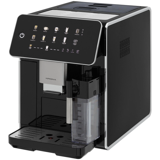 KRONA AUTOMATISCHE KAFFEEMASCHINE BLACK 19 BAR KRONA AUTOMATISCHE KAFFEEMASCHINE BLACK 19 BAR