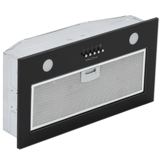 Вытяжка KRONA ELISA 600 GLASS BLACK PB