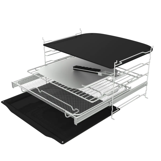 Духовка Gorenje GO66MB PIZZA350C матовая