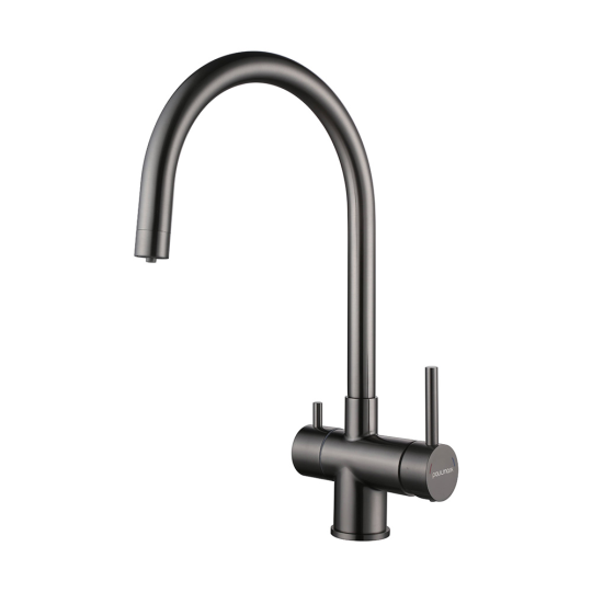 Смеситель Paulmark HELLER-BG He213218-BG, вороненая сталь