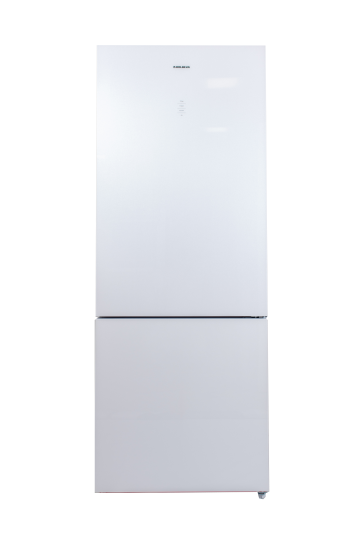Холодильник HOLBERG HRB 4321NDGW Белое стекло