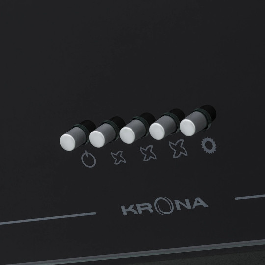 Вытяжка KRONA JINA 600 BLACK PB V2