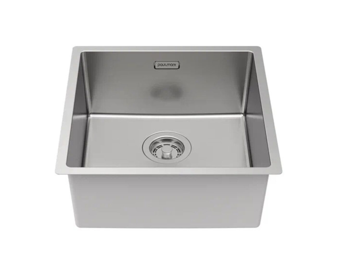Мойка Paulmark LASSAN 44UNI-BS, брашированная сталь