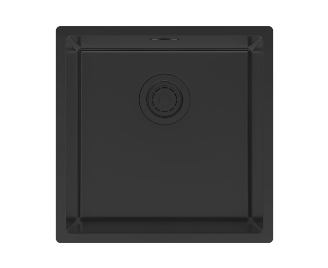 Мойка Paulmark LASSAN 44UNI-MBN, матовый черный