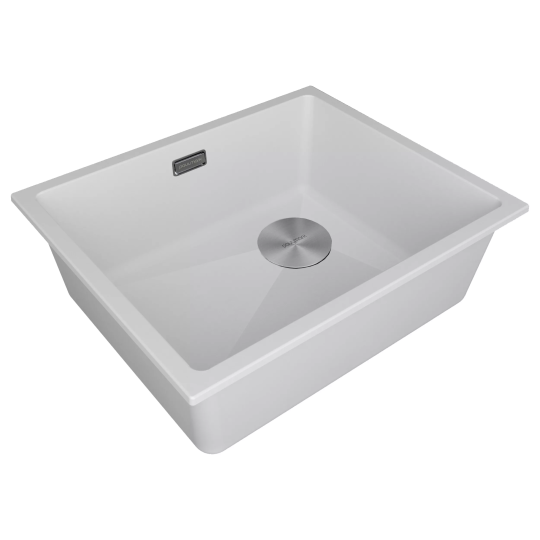 Мойка Paulmark LUMI 55UNI-SKEW-WH, Белый матовый