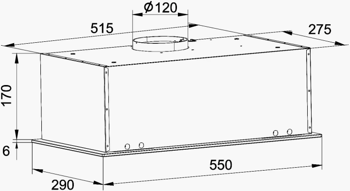 Вытяжка Hansa OMP6251BGH Вытяжка Hansa OMP6251BGH