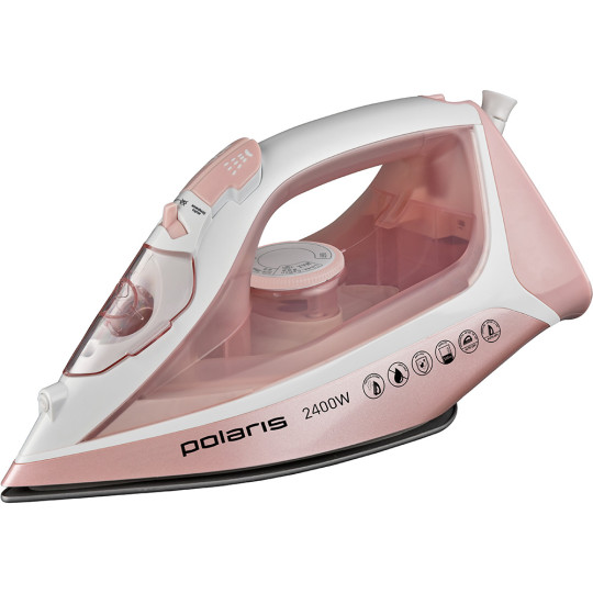 Утюг POLARIS PIR2497AK розовый/белый