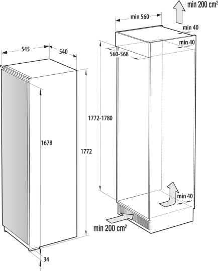Холодильник Gorenje RI517E41WF Холодильник Gorenje RI517E41WF