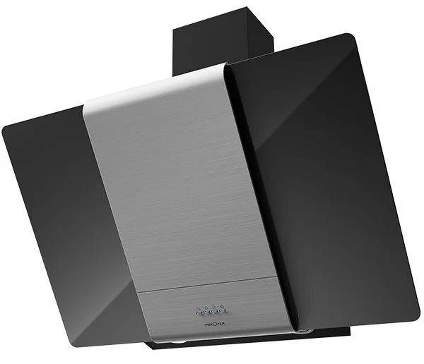 Вытяжка KRONA TALLI 900 INOX/BLACK GLASS 3P