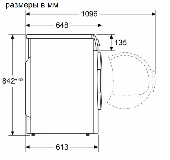 Сушильная машина BOSCH WQG1417GPL