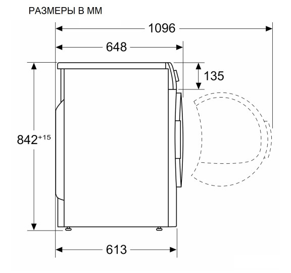 Сушильная машина Bosch WQG145APPL